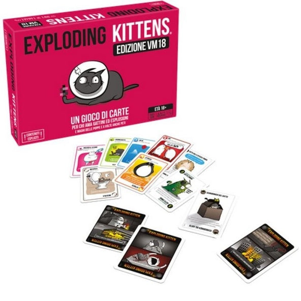Exploding Kittens Vm18 Pink Edition