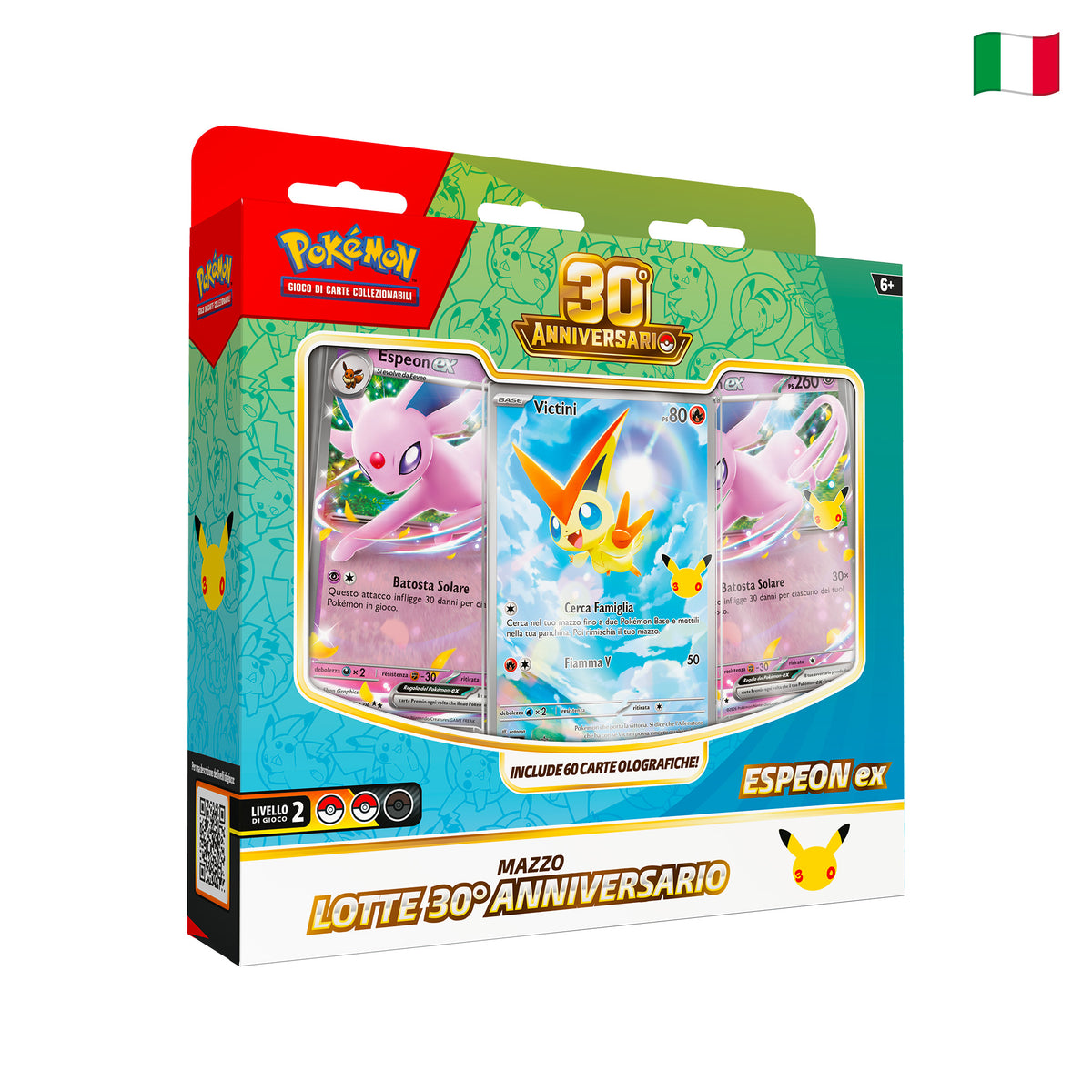 Pokémon TCG - 30° Anniversario - Mazzo Lotte Espeon‑ex (ITA)