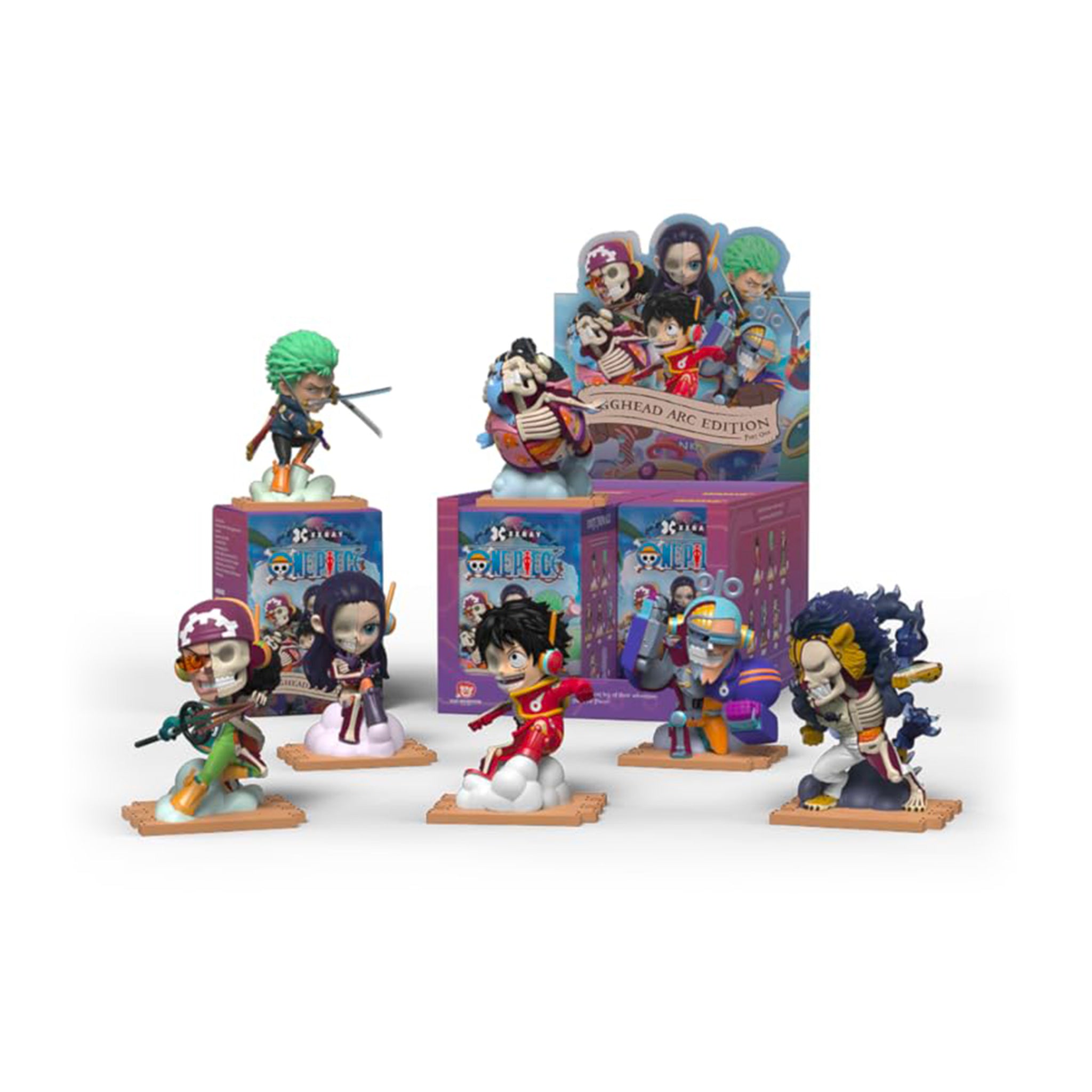 Mini Figure One Piece (XXRAY: One Piece Egghead Arc Series Part 1 Edition) 10cm - One Piece - Mighty Jaxx