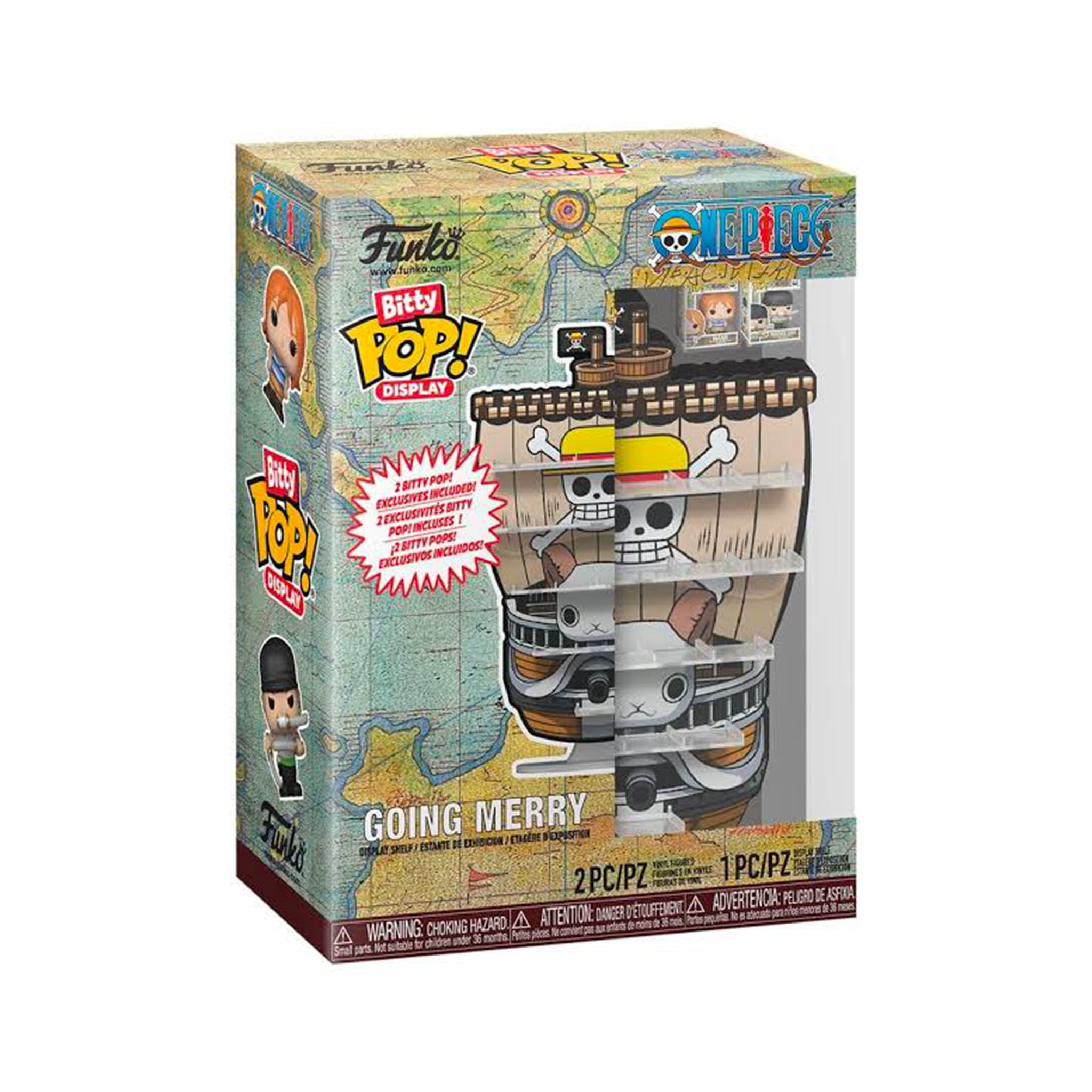 Bitty POP! Display - One Piece - Going Merry