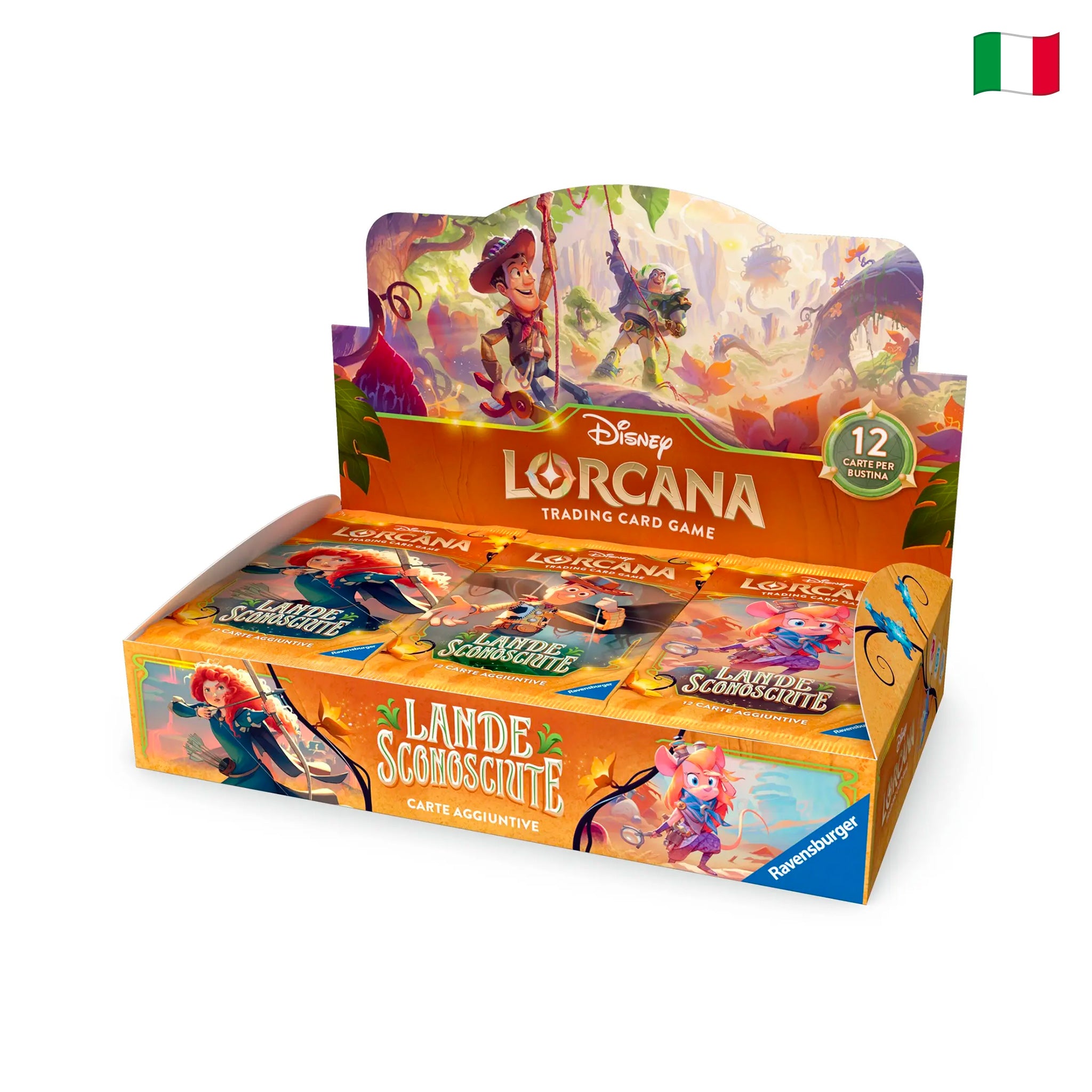 Disney Lorcana - Lande Sconosciute - Booster Box da 24 Buste (ITA)