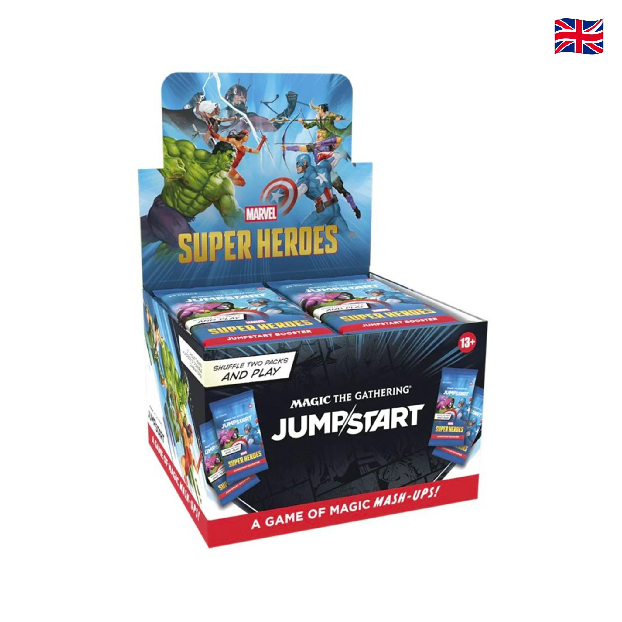 Magic: The Gathering - Marvel Super Heroes - Jumpstart Booster Display Box da 24 Bustine (ENG)