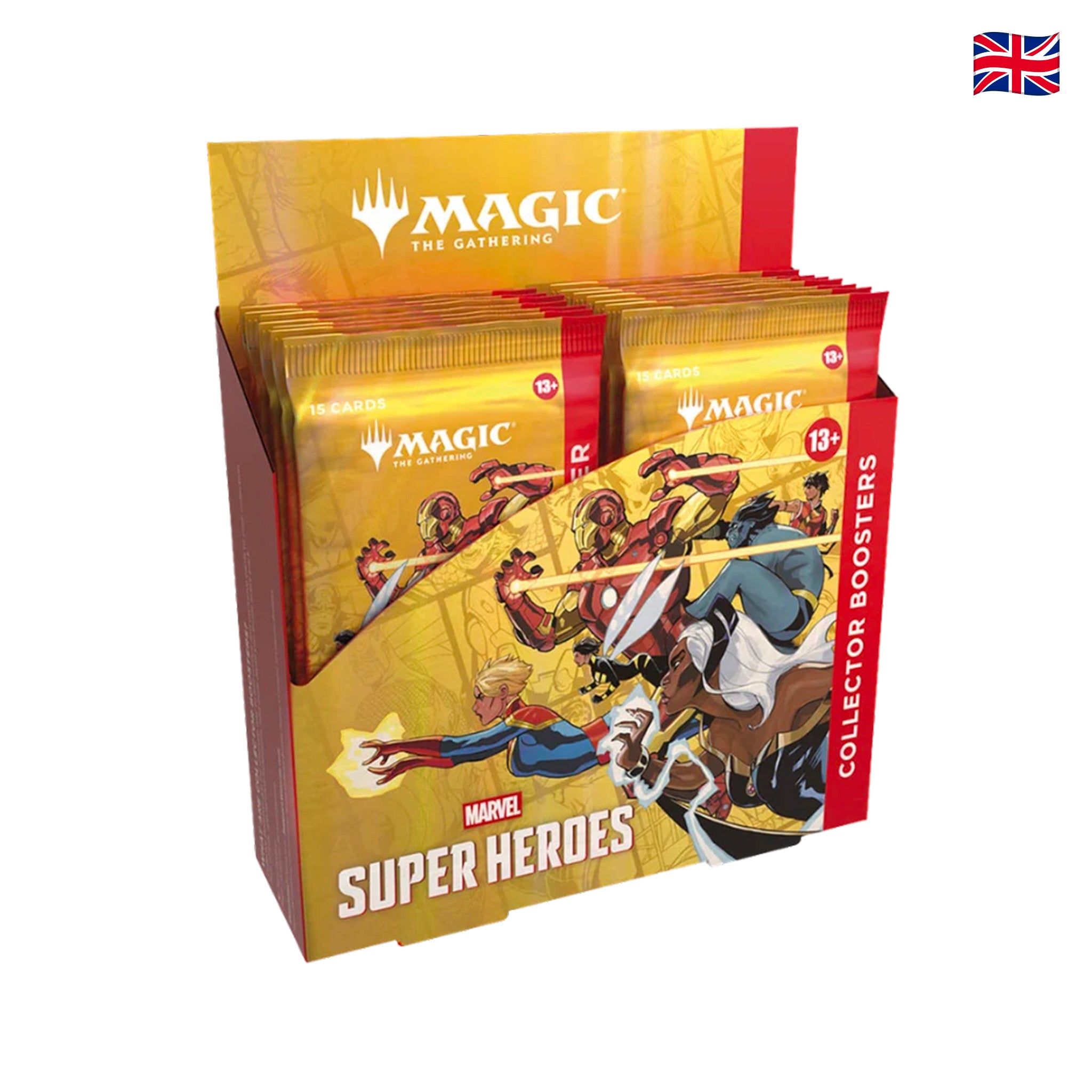Magic: The Gathering - Marvel Super Heroes - Collector Booster Display Box da 12 Bustine (ENG)
