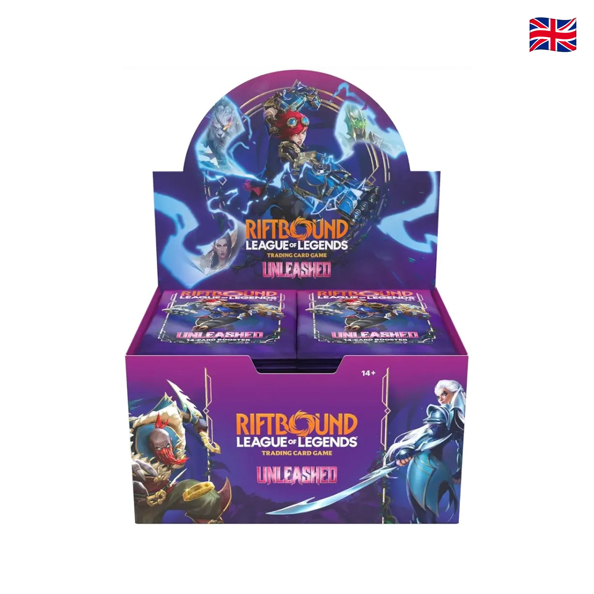 Riftbound: League of Legends - Unleashed - Booster Display Box da 24 Bustine (ENG)