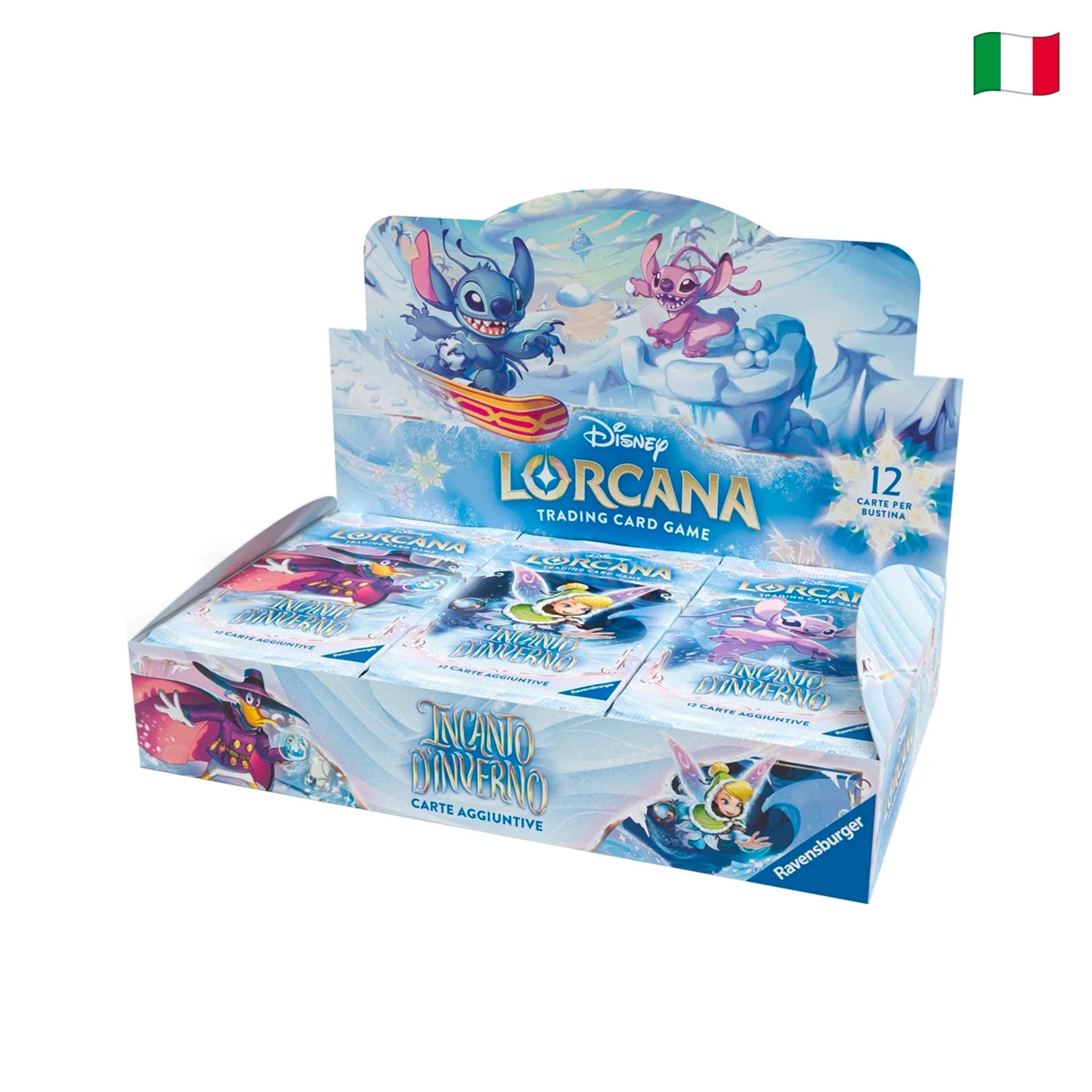 Disney Lorcana - Incanto D'inverno - Booster Box da 24 Buste (ITA)