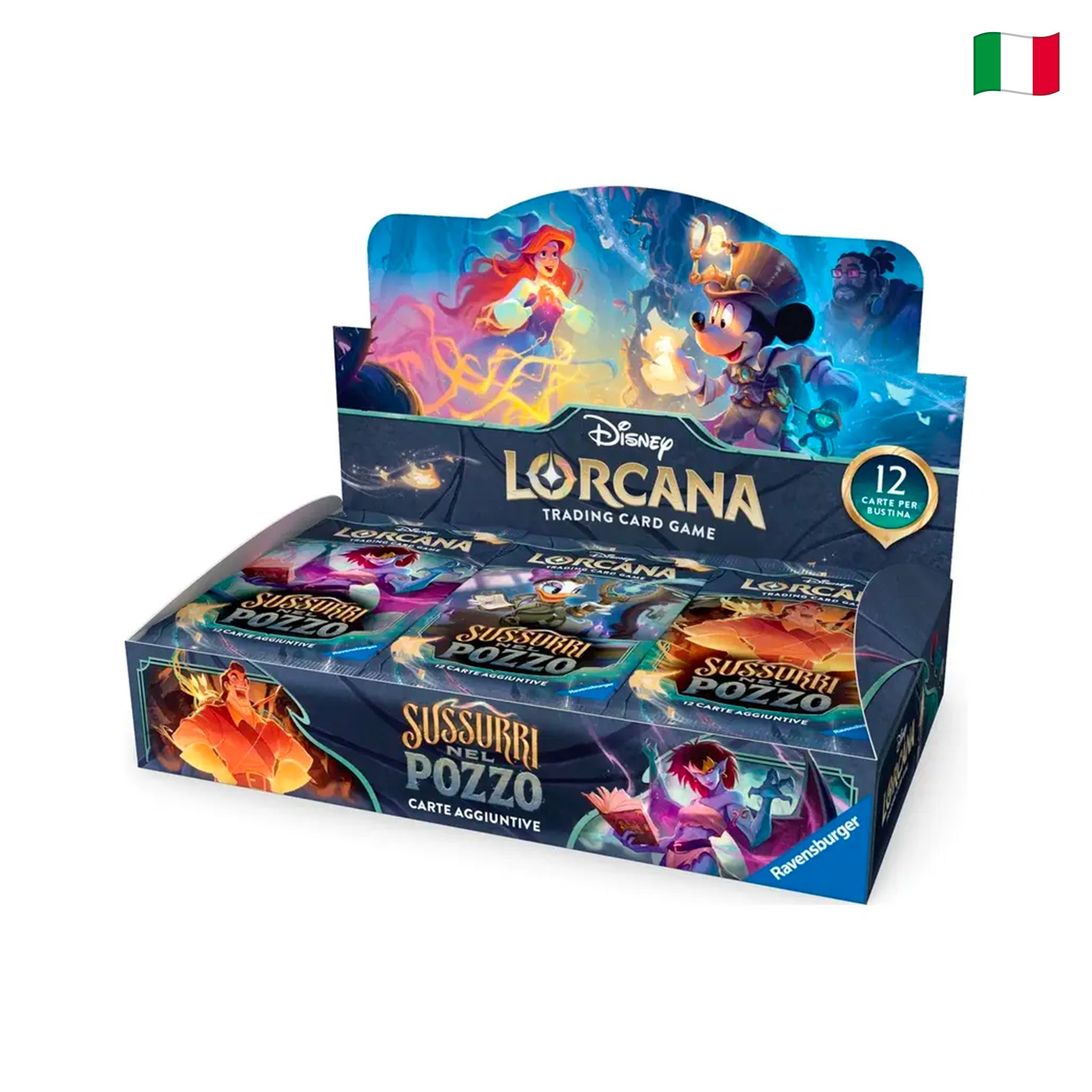 Disney Lorcana - Sussurri nel Pozzo - Booster Box da 24 Buste (ITA)