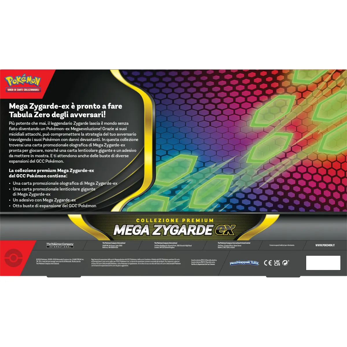 Pokémon - Collezione Premium Mega Zygarde Ex (Carte | International) (ITA)