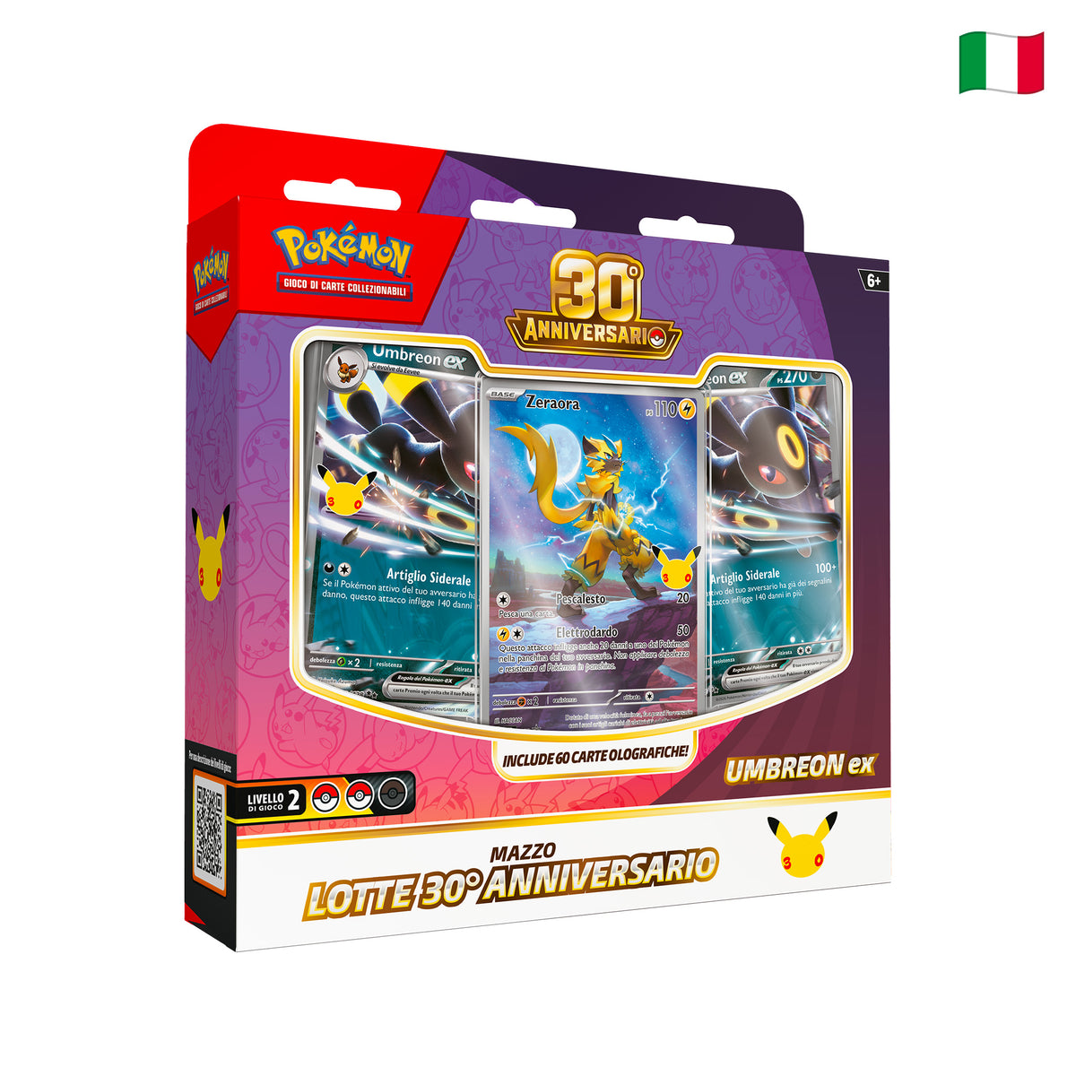 Pokémon TCG - 30° Anniversario - Mazzo Lotte Umbreon‑ex (ITA)