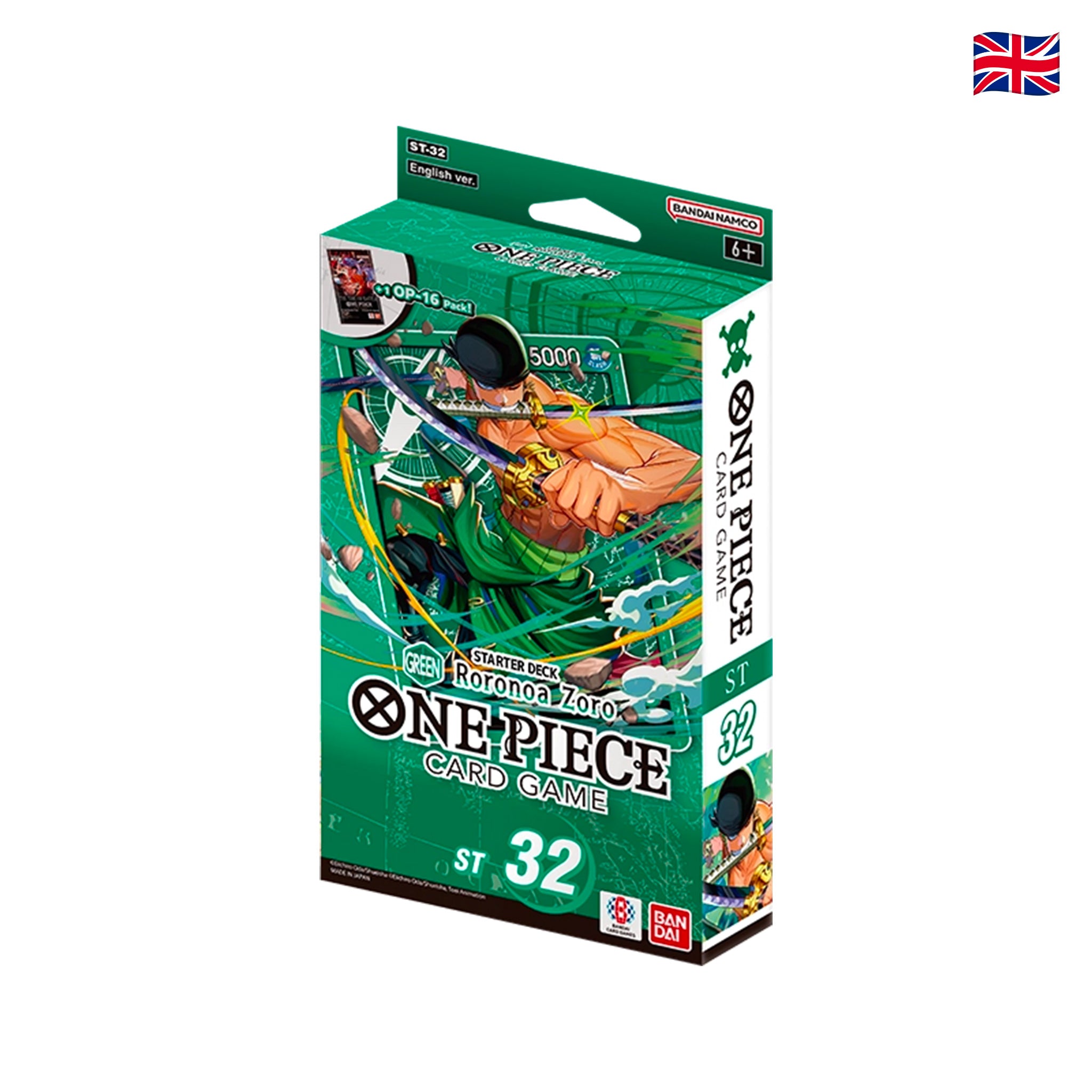One Piece Card Game - ST32 - Roronoa Zoro - Starter Deck (ENG)