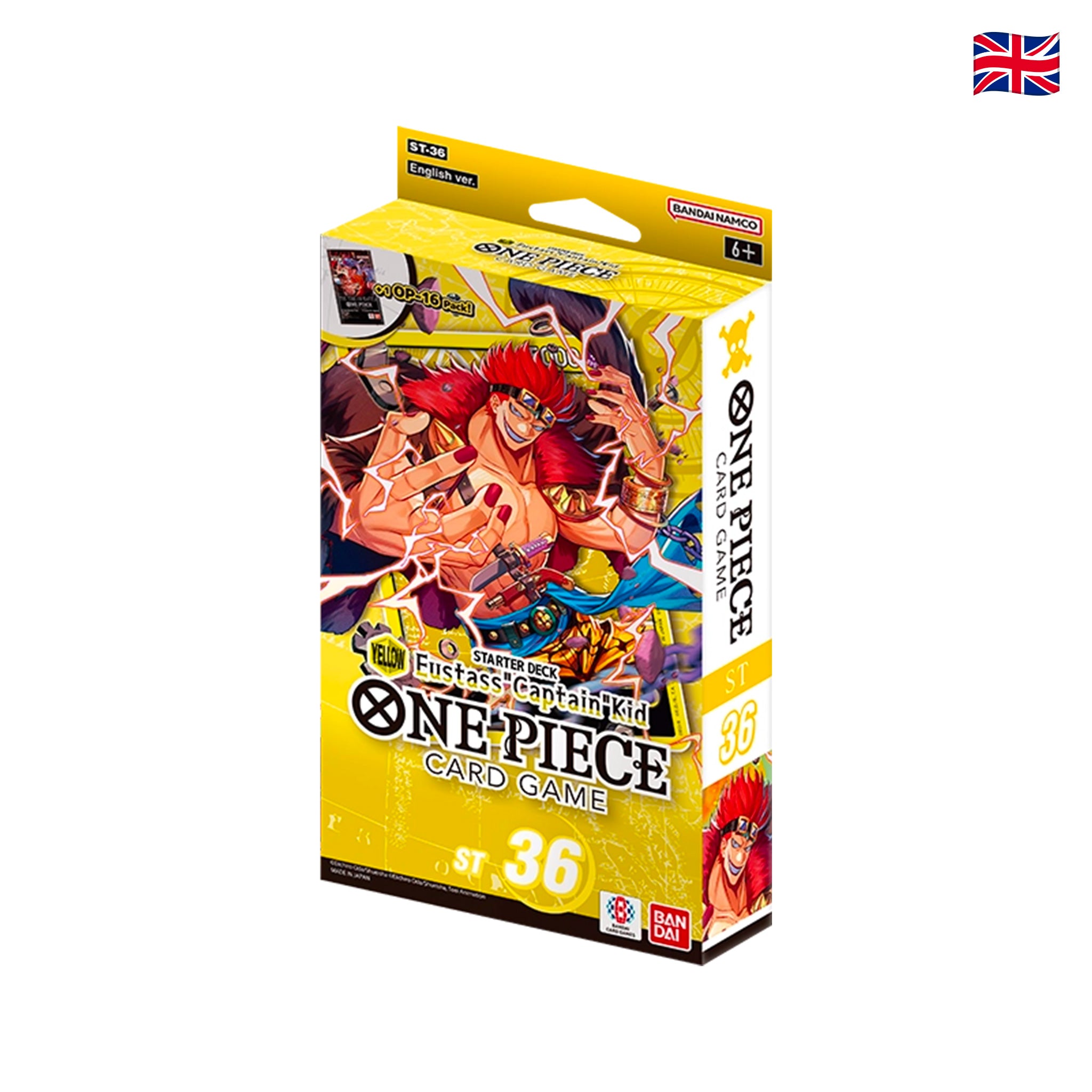 One Piece Card Game - ST36 - Eustass "Captain" Kid - Starter Deck (ENG)