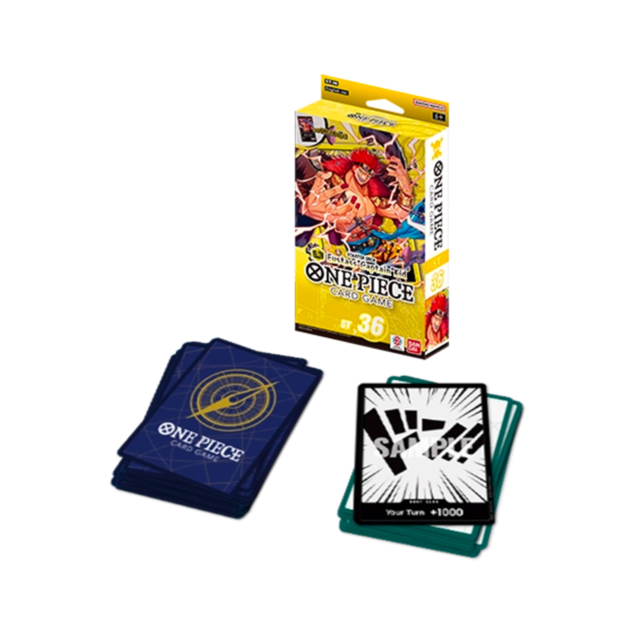 One Piece Card Game - ST36 - Eustass "Captain" Kid - Starter Deck (ENG)