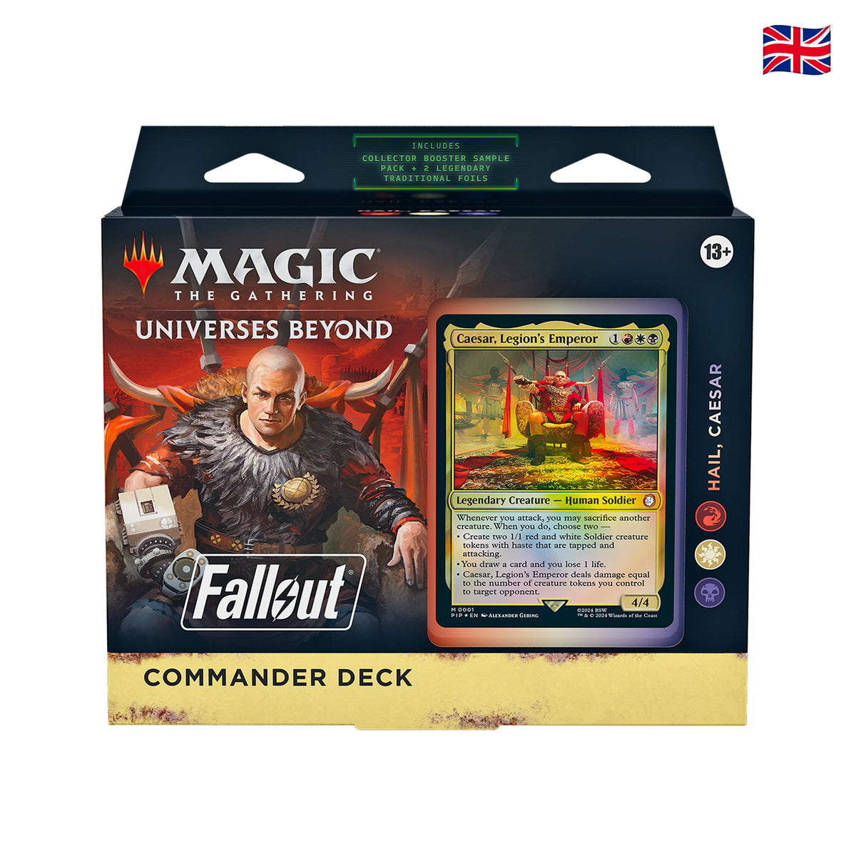 Magic: The Gathering - Fallout Universes Beyond - Commander Deck - Hail, Caesar (ENG)
