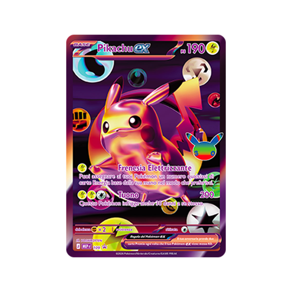 Pokémon TCG - 30° Anniversario - Collezione Ultra Premium "Serata" con 30 bustine, carte promo e accessori (ITA) (Copia)