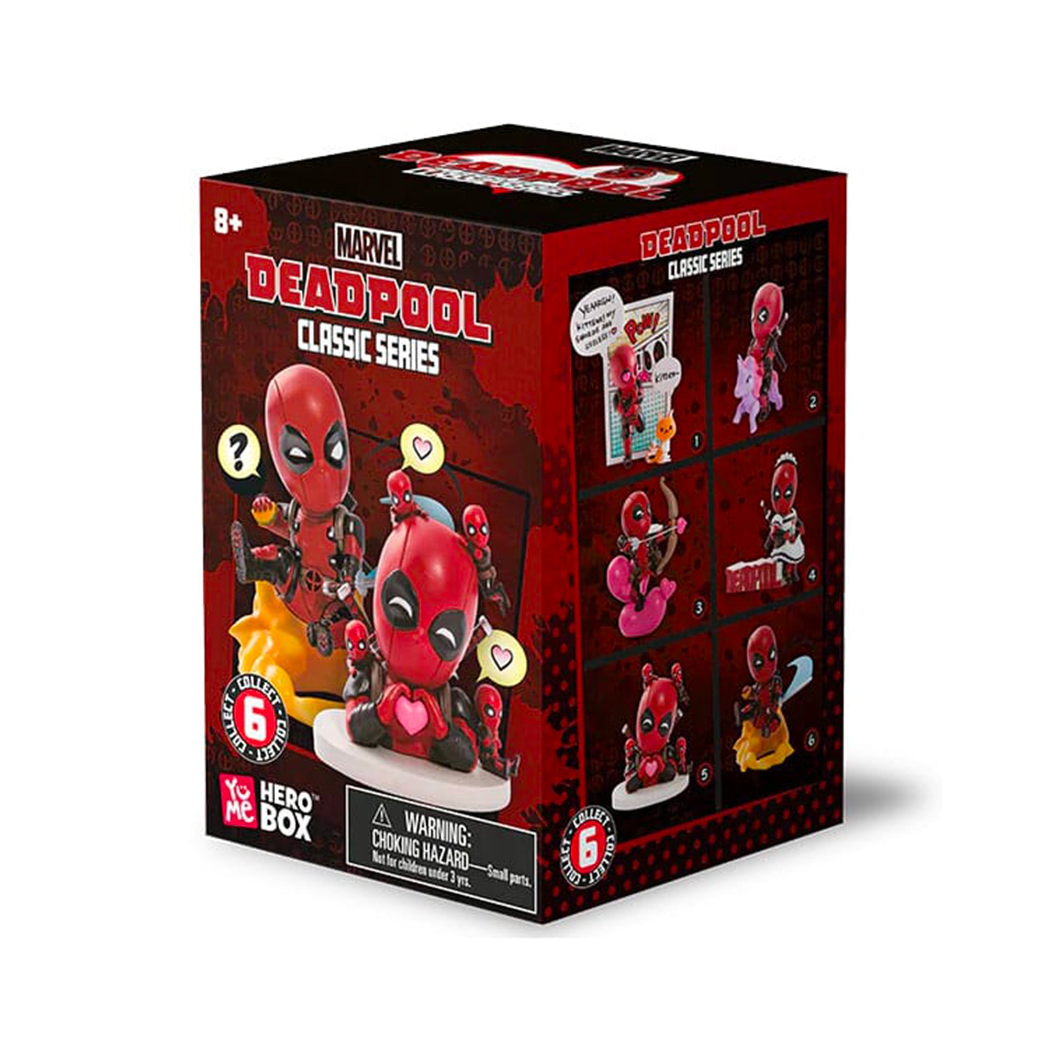 Mini Figure Deadpool (Classic Series) 8cm - Marvel - YuMe Toys
