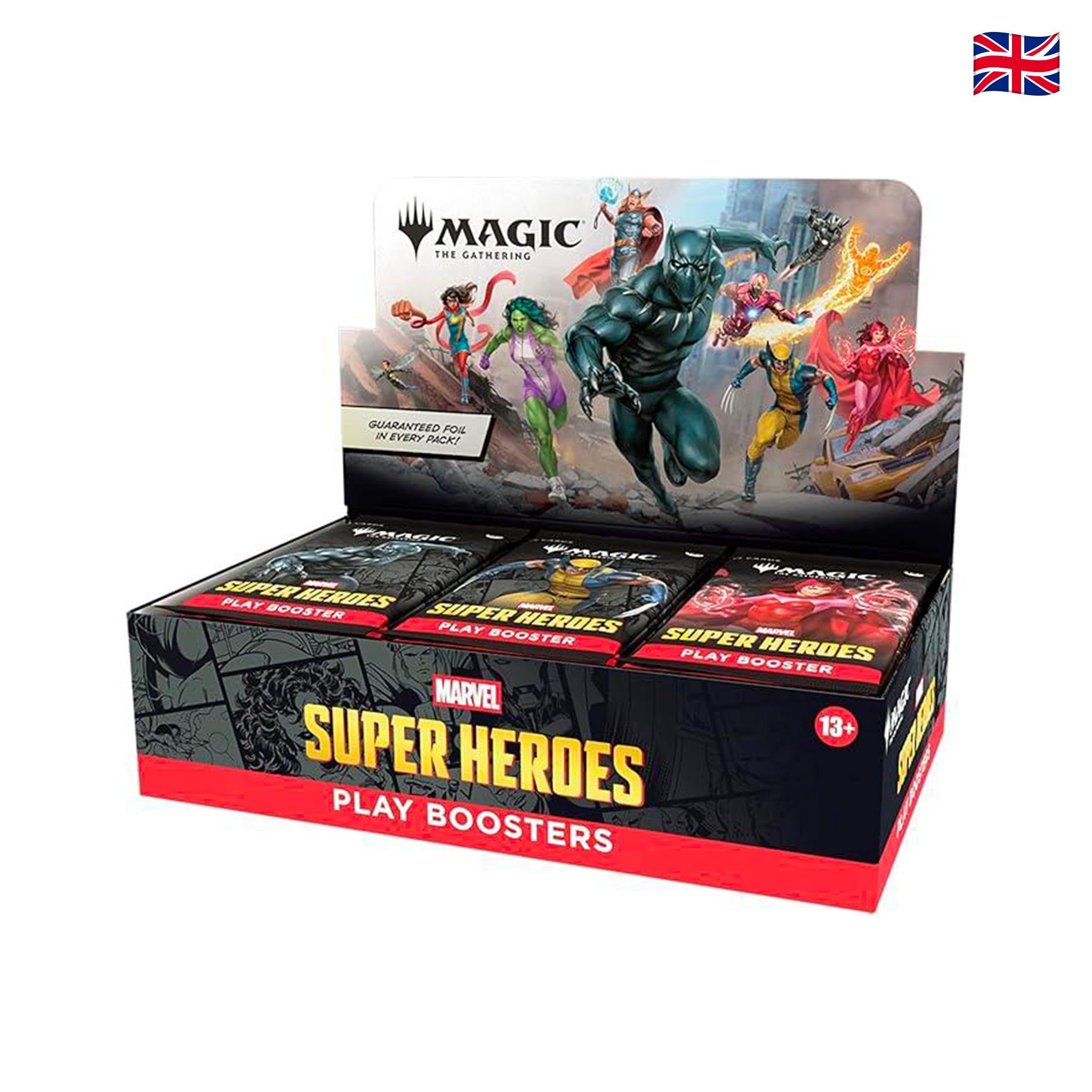 Magic: The Gathering - Marvel Super Heroes - Booster Display Box da 30 bustine (ENG)