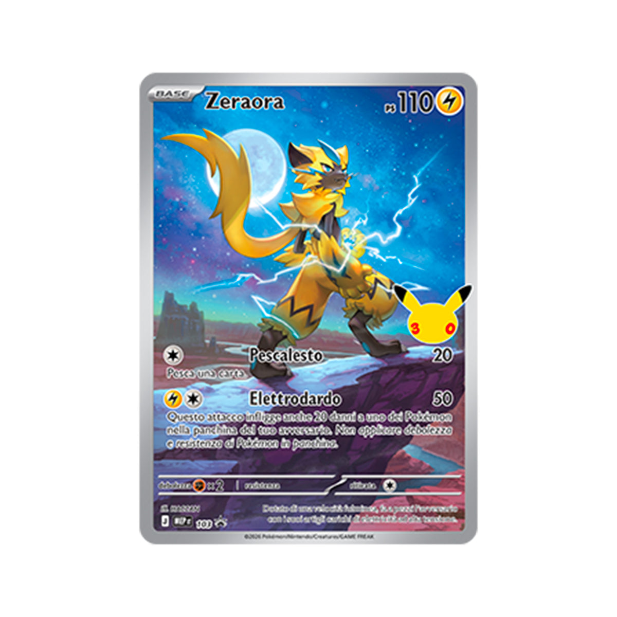 Pokémon TCG - 30° Anniversario - Mazzo Lotte Umbreon‑ex (ITA)