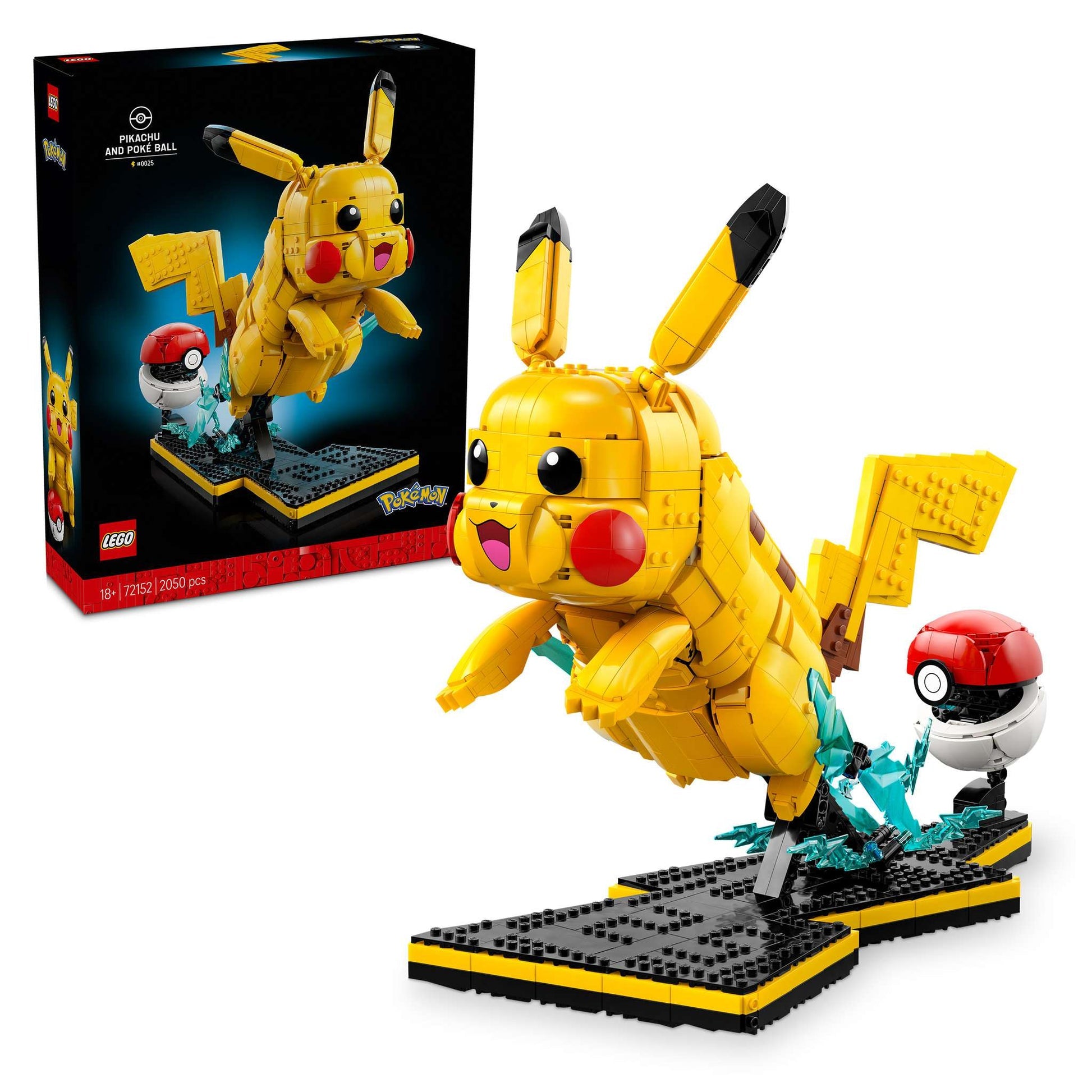 Pokémon - Lego 72152 Pikachu E Poké Ball (Lego | Lego)