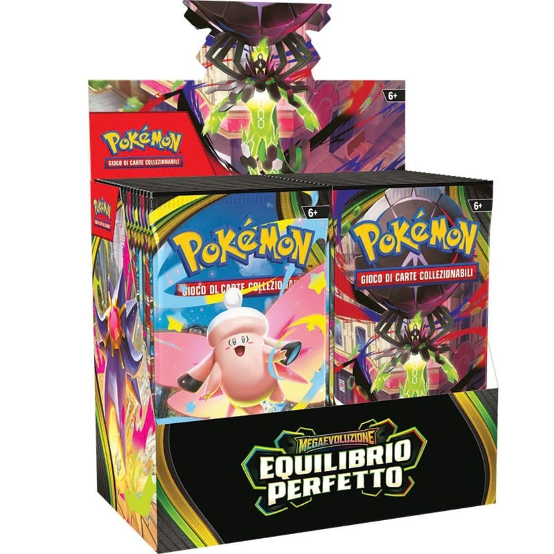 Pokémon Card Game – ME03 Mega Evolution Perfect Order – Megaevoluzione Equilibrio Perfetto Box – ITA