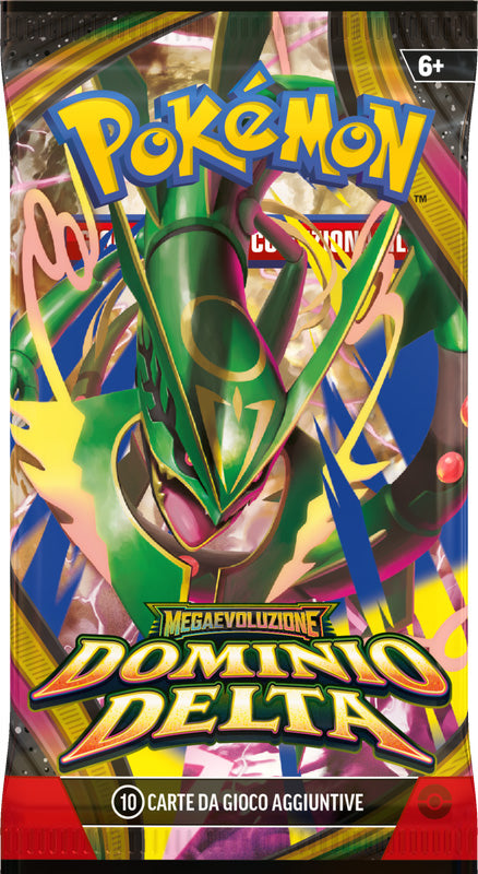 Pokémon TCG - Megaevoluzione Dominio Delta - Blister Da 3 Bustine e 1 Carta Promozionale (ITA)