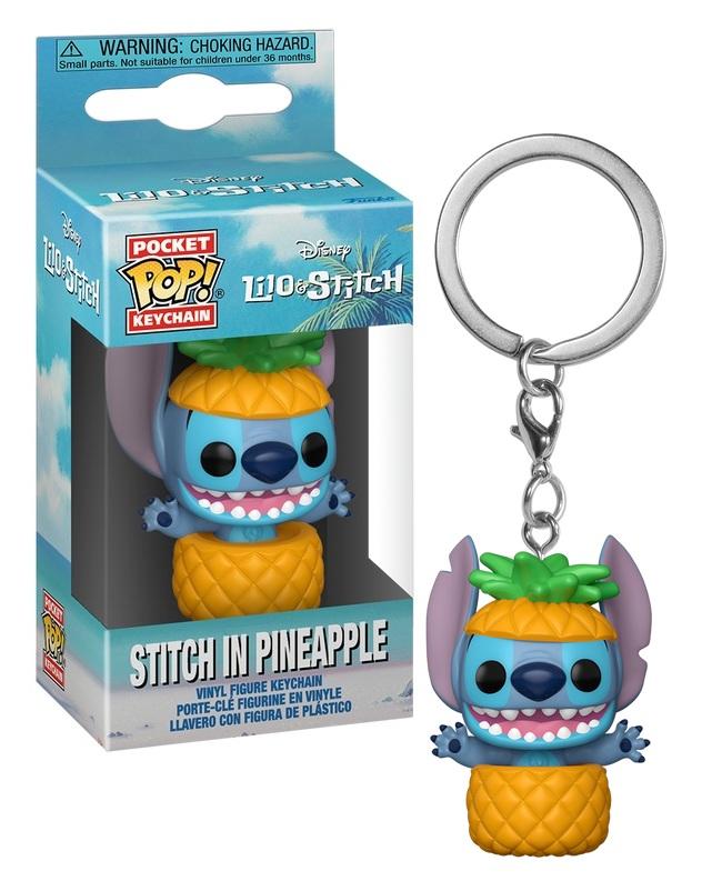 Stitch Imp - POP Keychain - Stitch In Pineapple 4CM