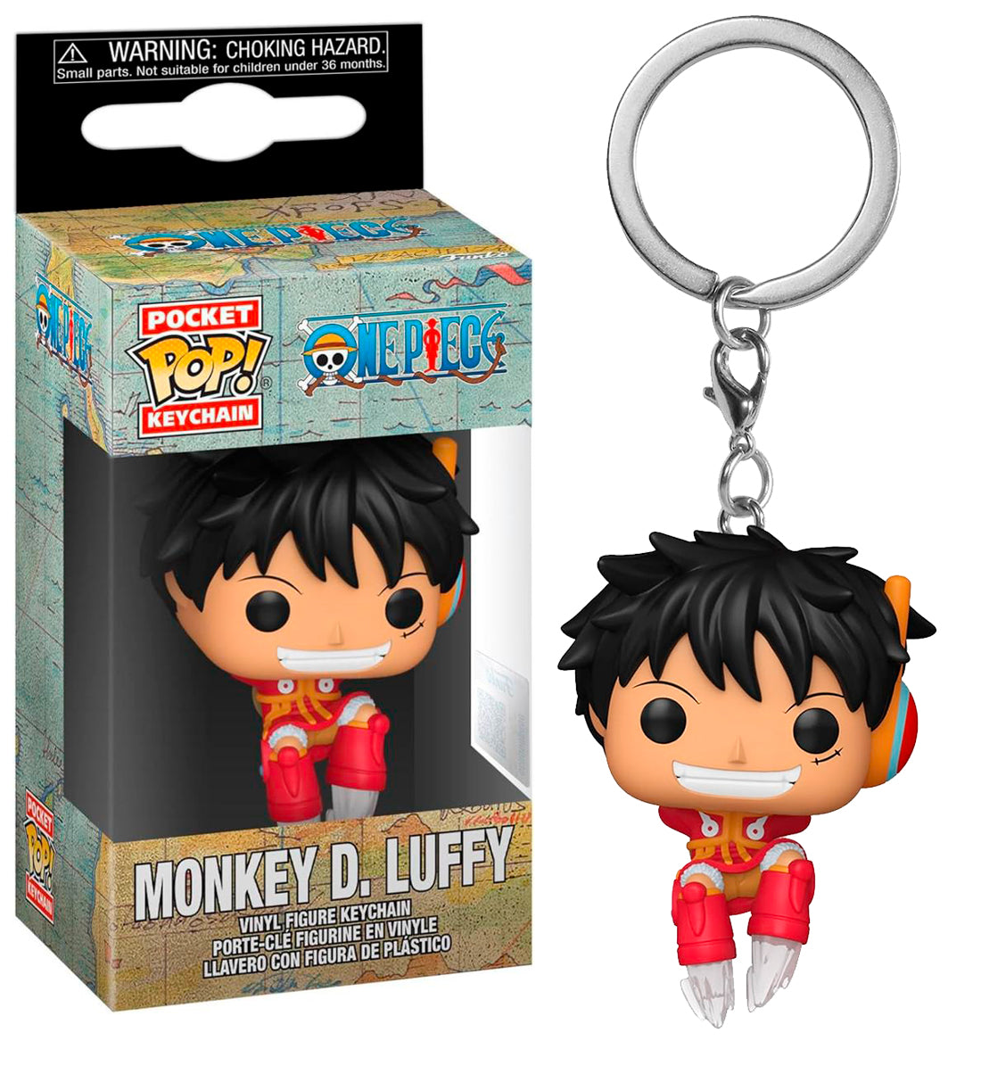 One Piece - Keychain - Luffy (Egghead) 4CM