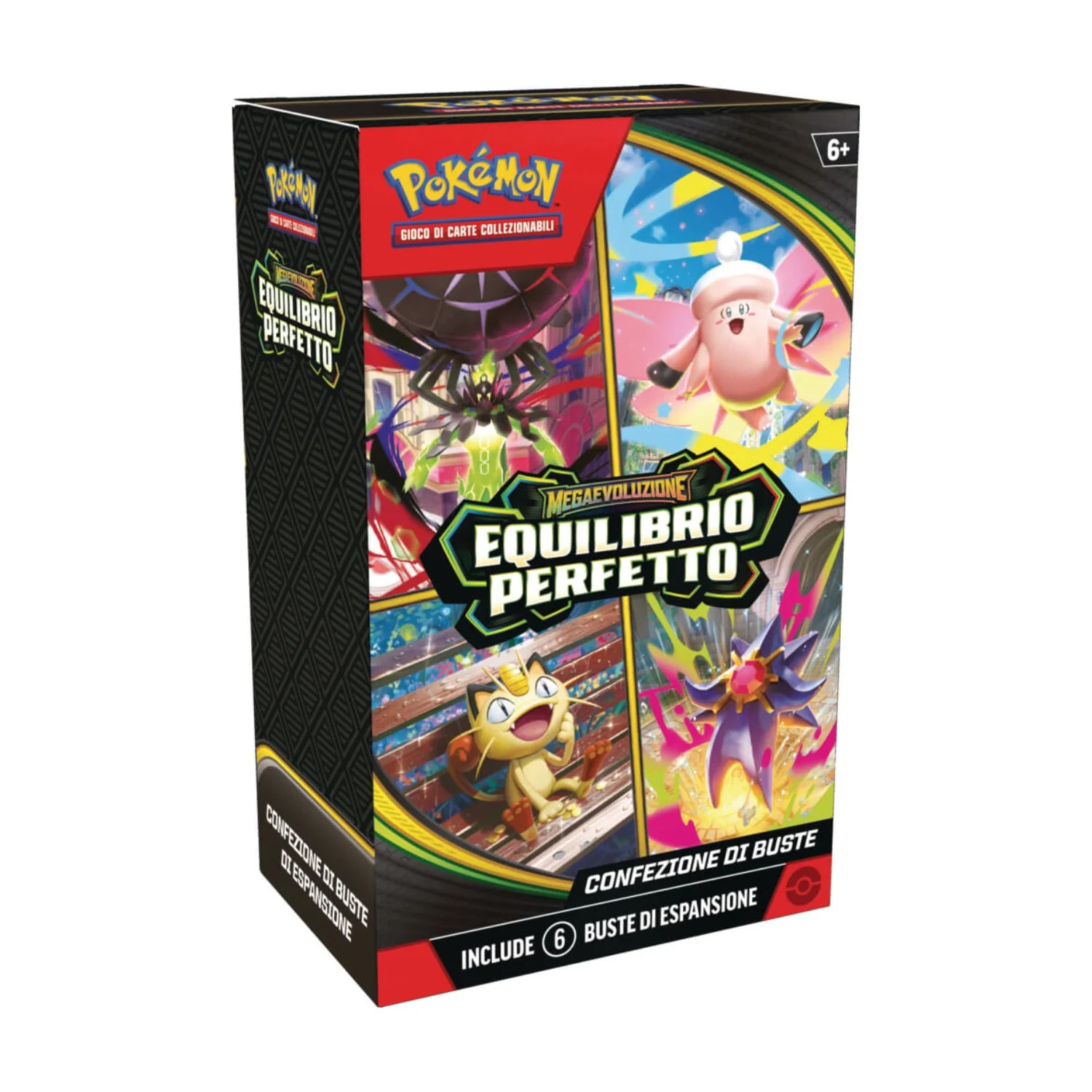 Pokémon Card Game – ME03 Mega Evolution Perfect Order – Megaevoluzione Equilibrio Perfetto Booster Bundle – Confezione di Buste di Espansione – ITA
