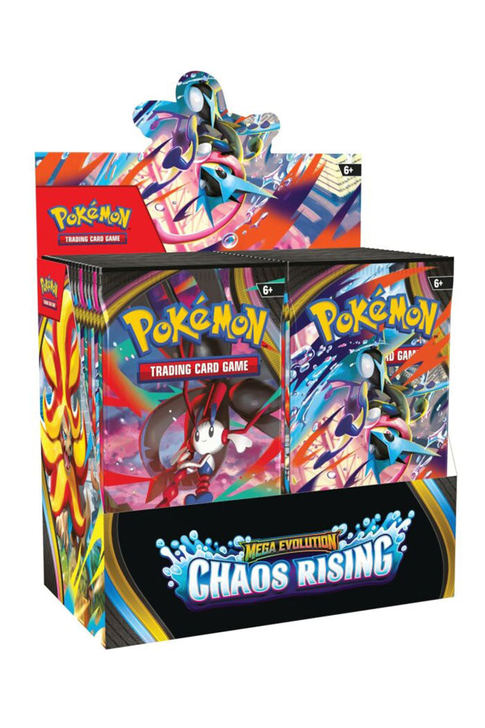 Pokémon Card Game – ME04 Mega Evolution Chaos Rising – Megaevoluzione Caos Nascente Box – ENG