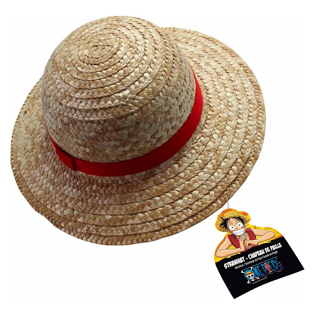 One Piece Luffy Cappello DI Paglia Misura Bambino