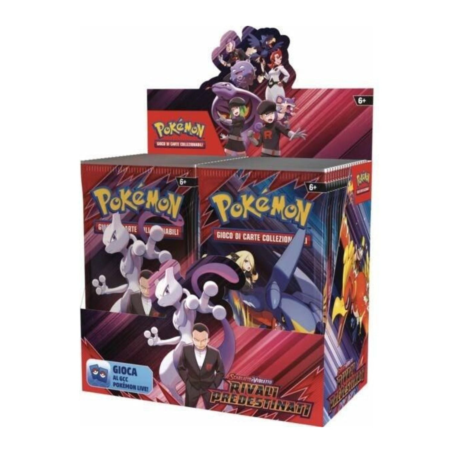 Pokémon - Sv10 Scarlatto E Violetto Rivali Predestinati - Display (ITA)