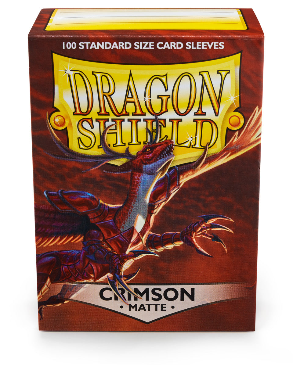 DS - Standard Sleeves: Crimson [Matte] (100 pz)