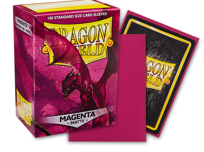 DS Bustine Standard: Magenta [Opaco] (100 Pz)
