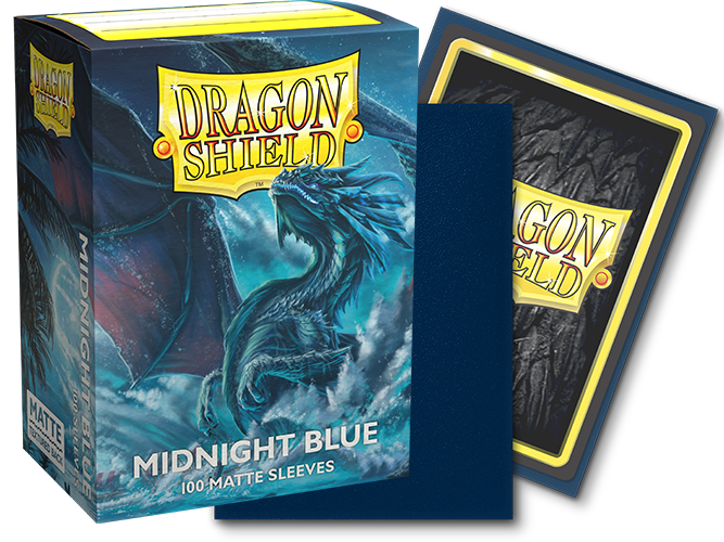 DS - Standard Sleeves: Midnight Blue [Matte] (100 Sleeves)