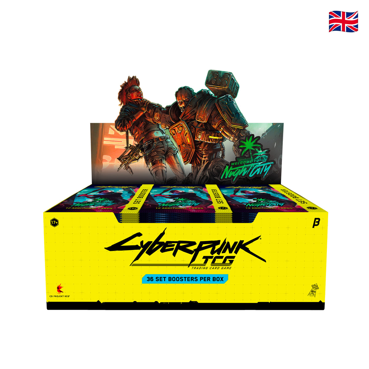 Cyberpunk TGC - Welcome to Night City - BETA Booster Box con 36 bustine (ENG)