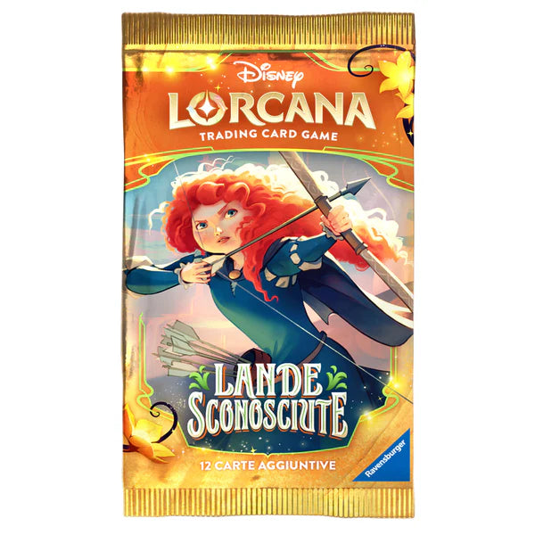 Disney Lorcana - Lande Sconosciute - Booster da 12 carte (ITA)
