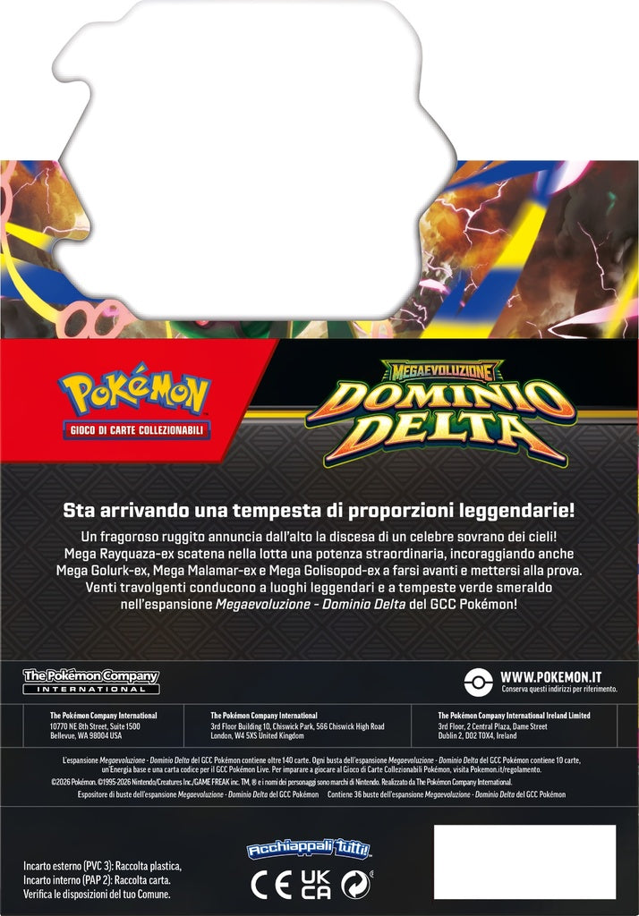 Pokémon TCG - Megaevoluzione Dominio Delta - Display Box Da 36 Bustine (ITA)