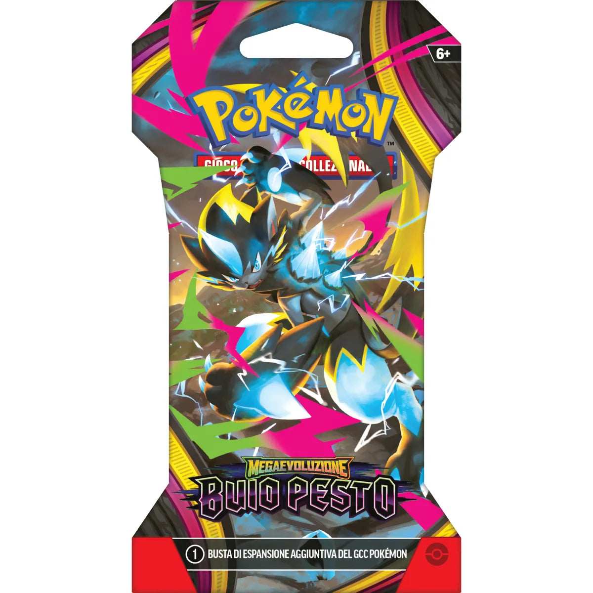 Pokémon TCG - Megaevoluzione Buio Pesto - Busta 10 carte in paper sleeve (ITA)