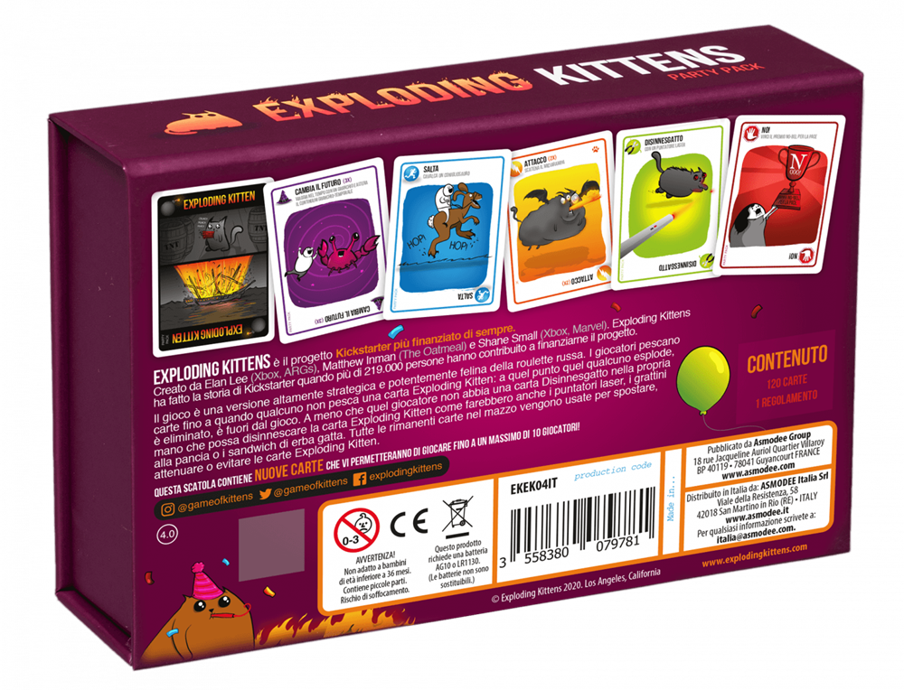 Exploding Kittens Party Pack (New Version)