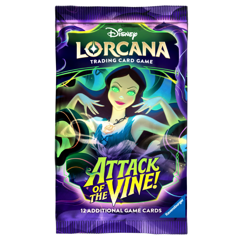 Disney Lorcana - Attack of the Vine - Booster da 12 carte (ENG)
