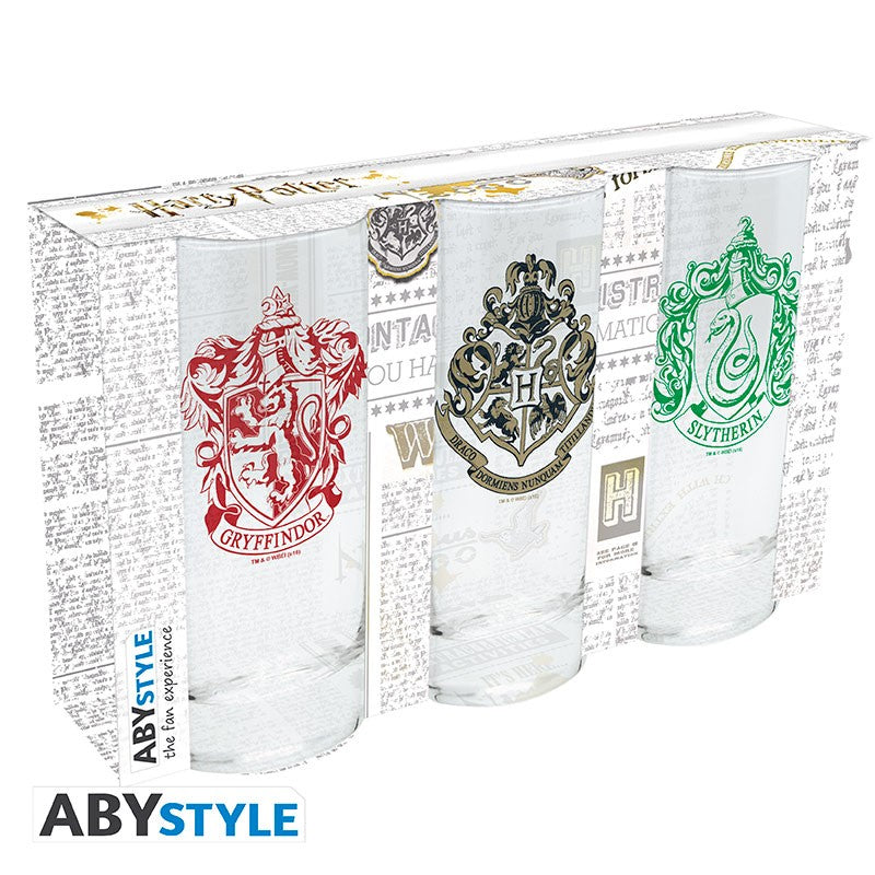Harry Potter Set 3 Bicchieri