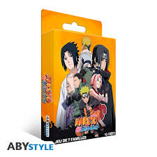Naruto Shippuden Gioco DI Carte Happy Families Narutoshippuden (Solo FRA)