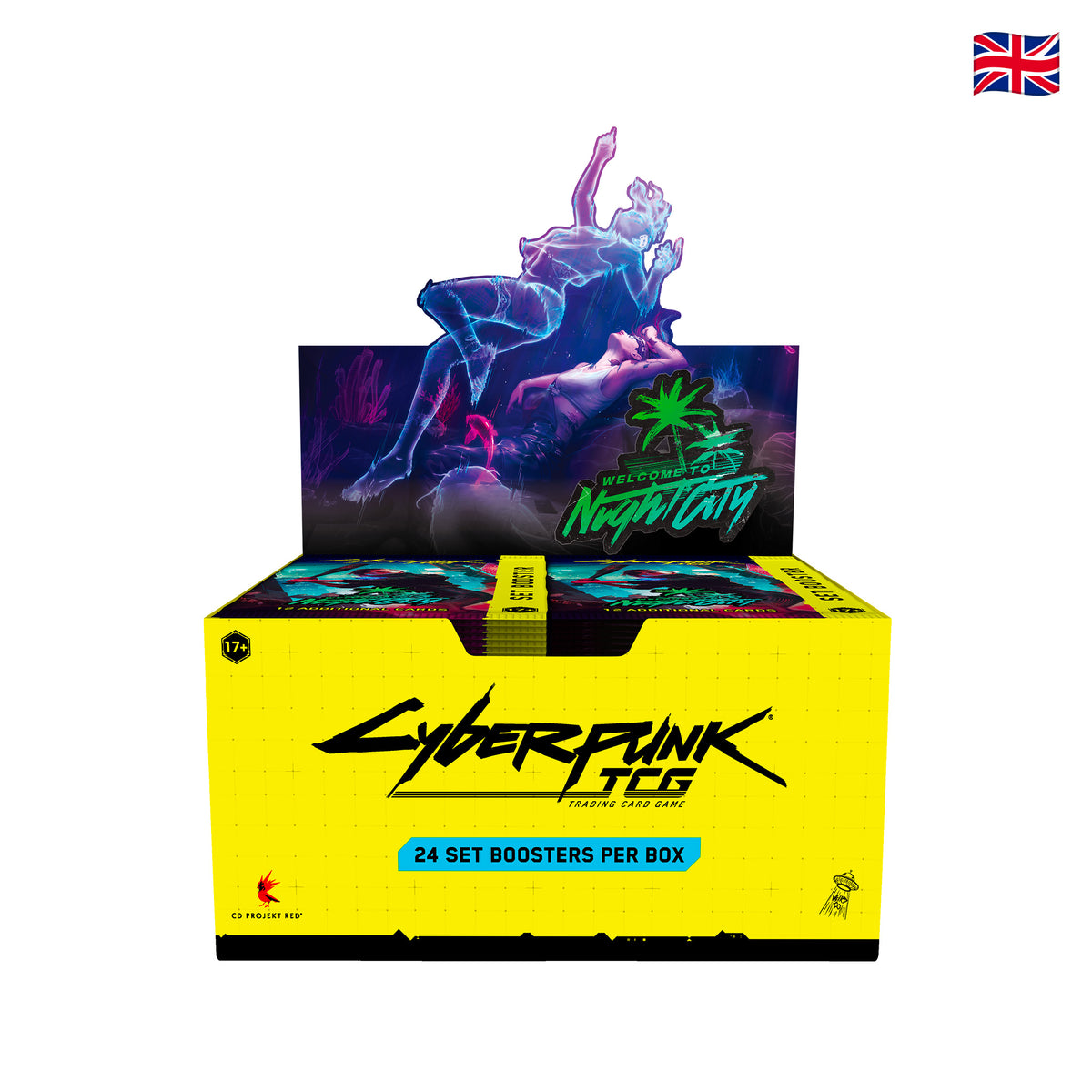 Cyberpunk TGC - Welcome to Night City - Booster Box con 24 bustine (ENG)