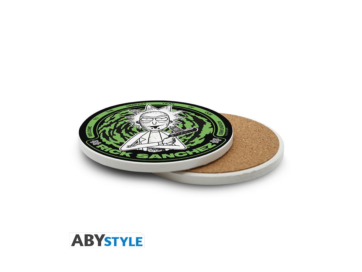 Rick And Morty Sottobicchieri In Ceramica "Rick Sanchez"