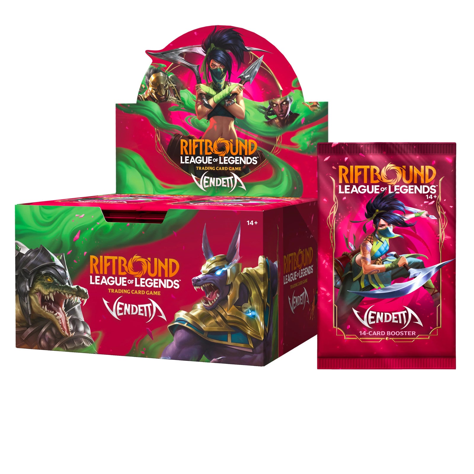 Riftbound: League of Legends - Vendetta - Booster Display Box da 24 Bustine (ENG)