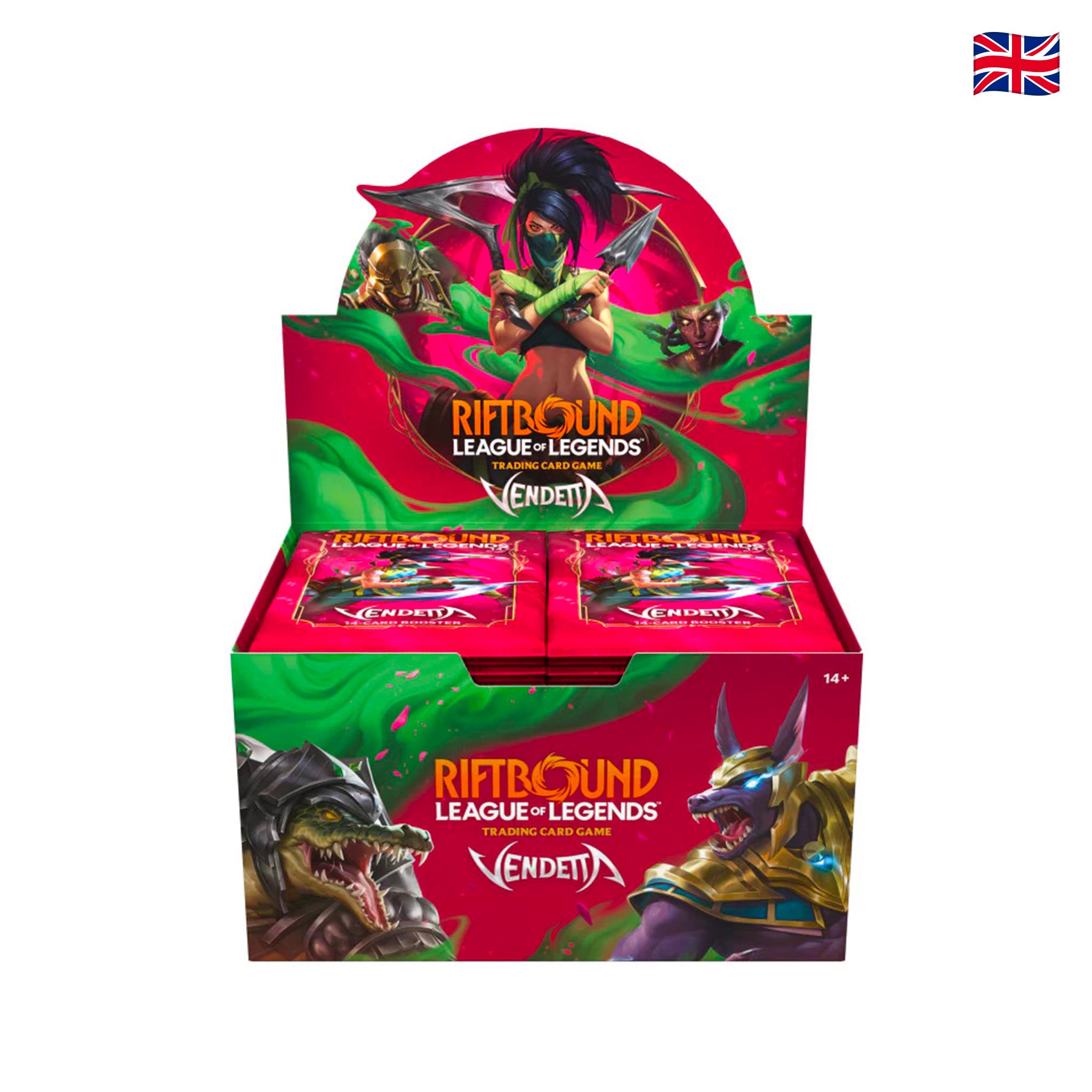 Riftbound: League of Legends - Vendetta - Booster Display Box da 24 Bustine (ENG)