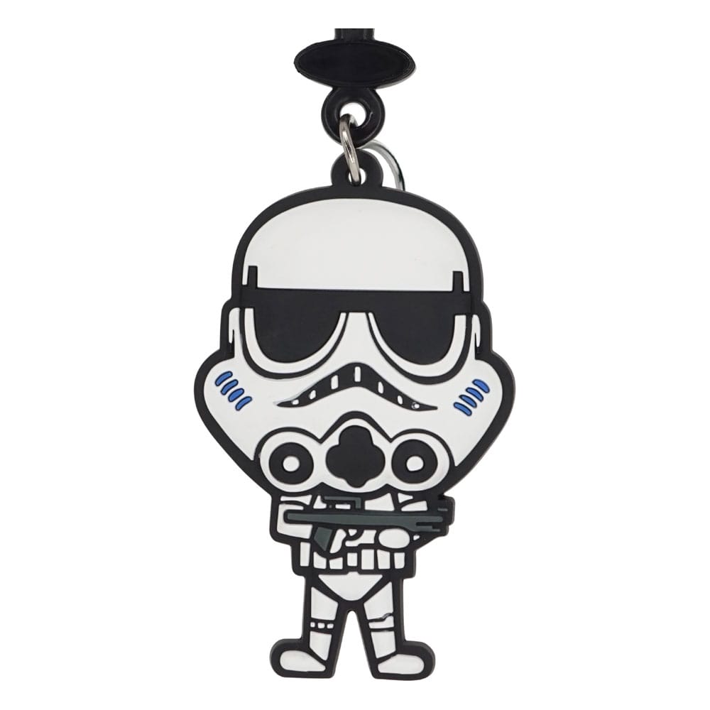One Piece Star Wars Gancio Portachiavi Pvc Soft Touch Stormtrooper