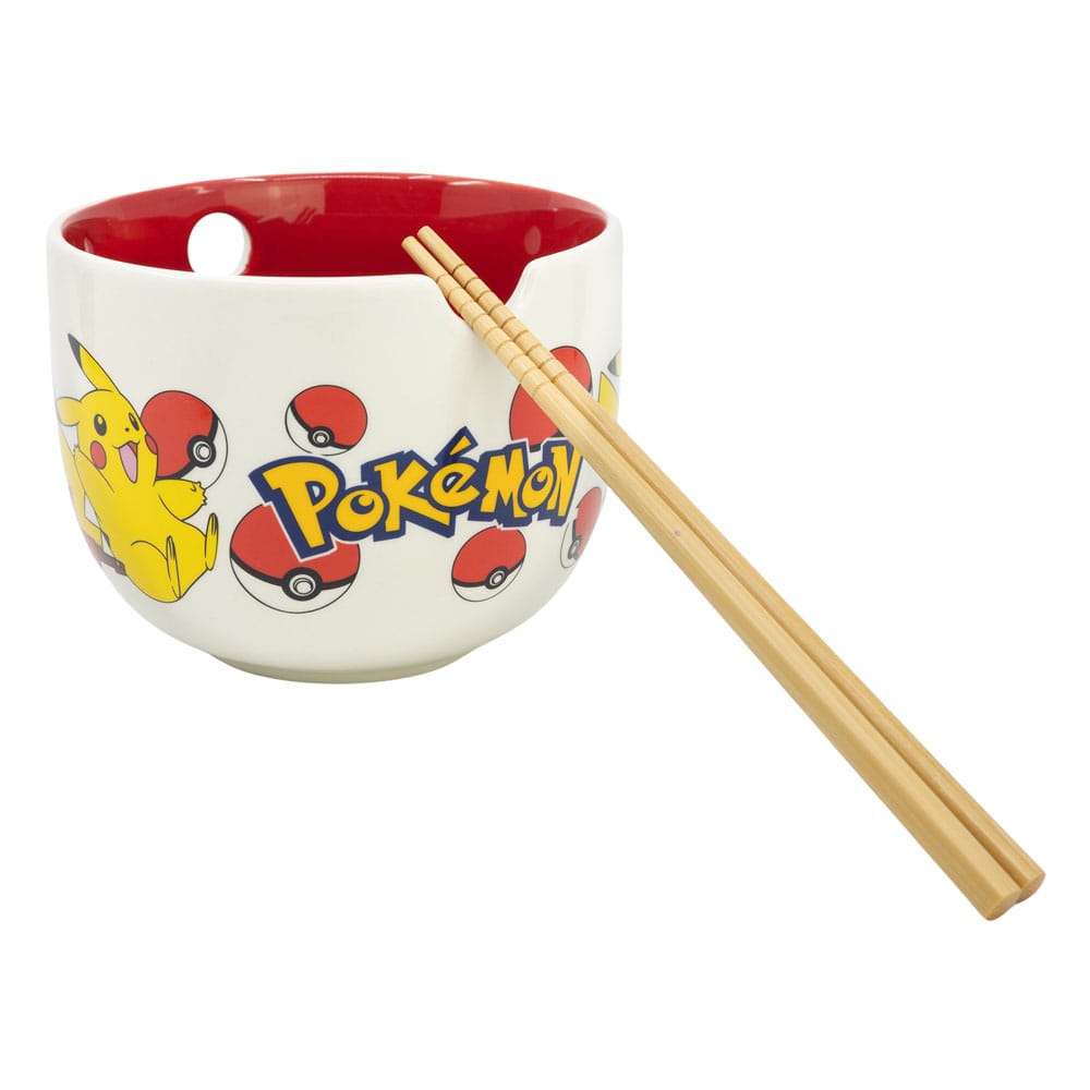 Pokémon Ciotola Ramen Con Bacchette Viso