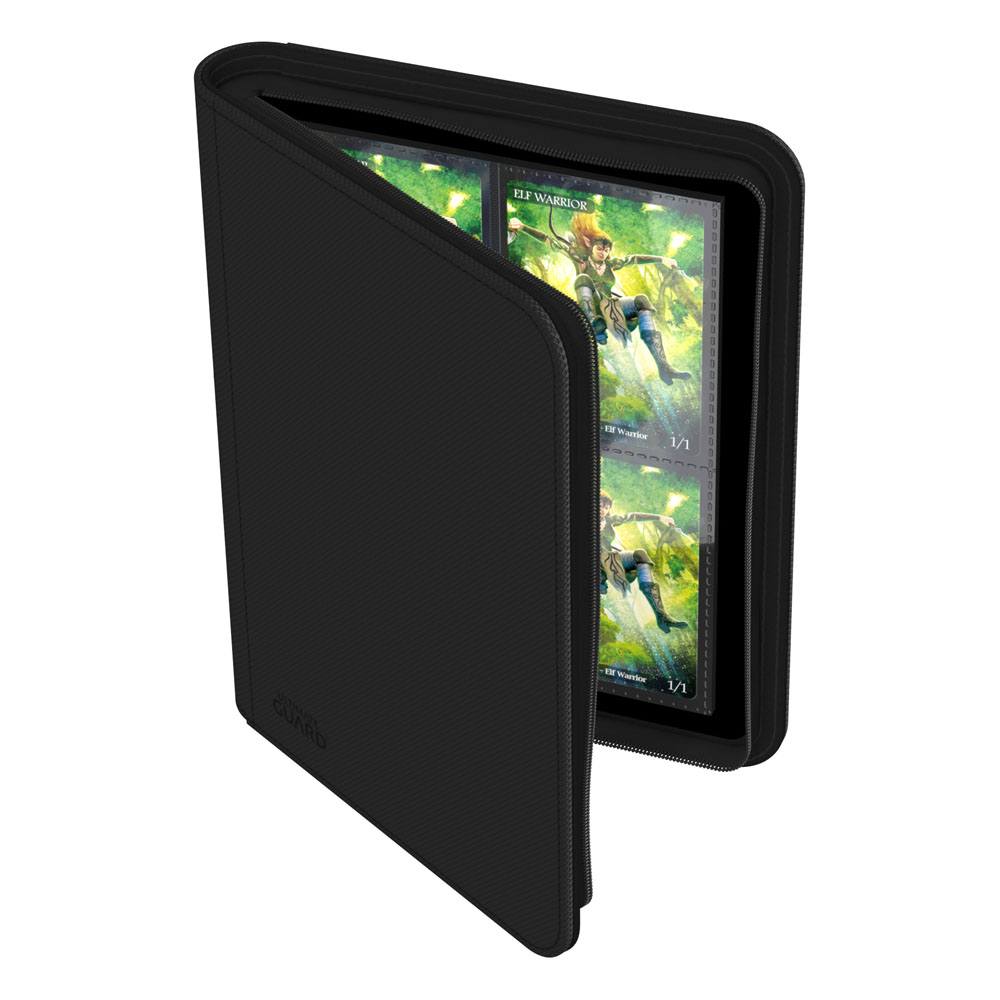 Ultimate Guard Zipfolio 160 8-Pocket Xenoskin Nero