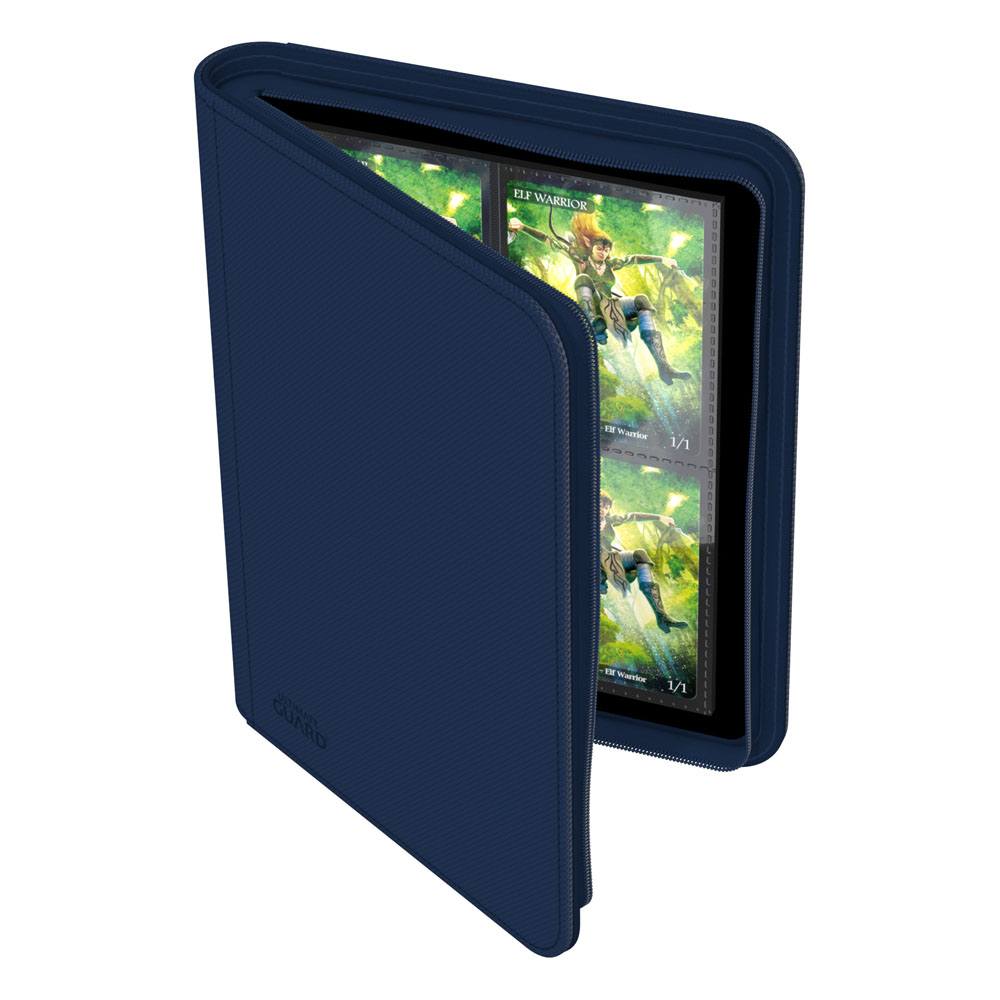 Ultimate Guard Zipfolio 160 8-Pocket Xenoskin Blu